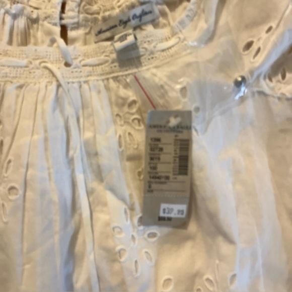 American Eagle Outfitters White Eyelet Dress size 0 women’s new with tags - Picture 8 of 8